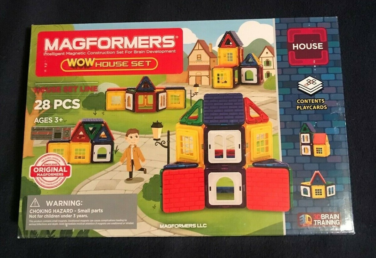 Building Blocks Magformers Wow House Magformers 28-Piece WOW House - Main Image