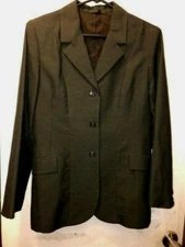 WOMENS BEAUFORT 16L BLACK ENGLISH HUNT COAT