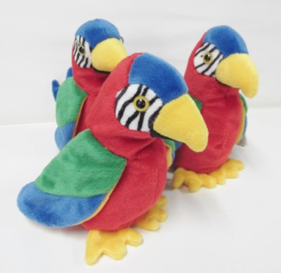 Ty Beanie Baby Jabber COLORFUL Parrot PRISTINE CLEAN Brand New MINT w/Mint Tags
