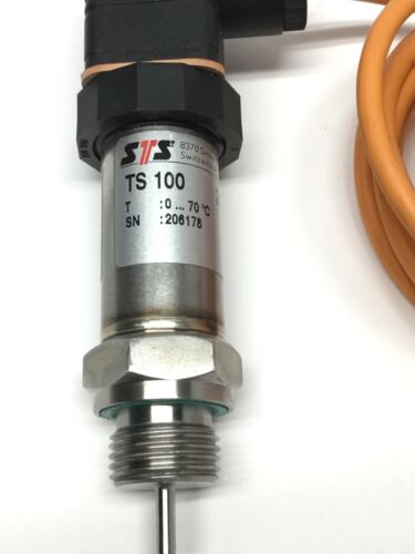 STS TS100 290.9871.0105.30 Temperature Transmitter PT100 RTD 0-70°C, 4-20mA Out - Picture 2 of 6