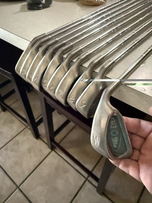 PING Eye 2 Iron Set 1-PW Stiff Steel Shaft Green Dot Right-Handed