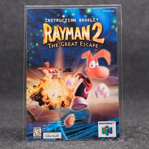 Rayman 2 (N64) Manual Only - Authentic Great Condition