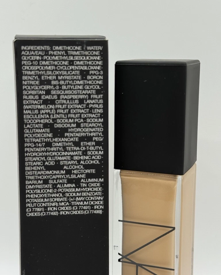 NARS ~ BASE DE LARGA DURACIÓN RADIANTE NATURAL ~ L3.5 SALZBURG ~ 1 OZ Foto 3 de 4