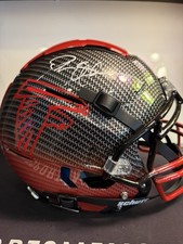 Deion Sanders-Schutt F-7 Authentic Schutt Helmet 2-toned-ATL Falcons-Beckett COA