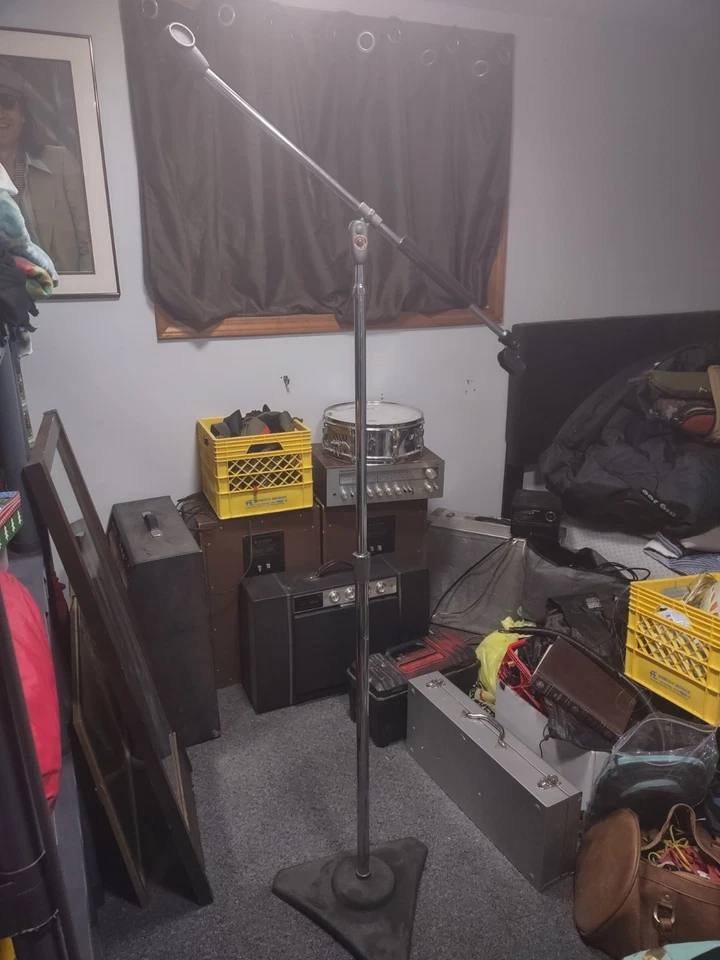 Atlas Sound Утяжеленный Студийный Микрофон с Бумом, Прекрасное Состояние товара, Винтажный - Изображение 2 из 4