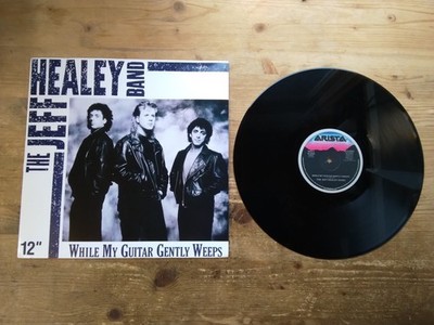 Jeff Healey Band While My Guitar Gently Weeps EX 12'' Vinyl Record 613622 (AJ)