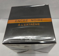Lalique Encre Noire A L'Extreme 3.3 oz / 100 ml Eau de Parfum Sealed NIB