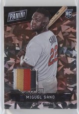 2016 Panini National Convention Rookie Relics Cracked Ice 11/25 Miguel Sano 7xr