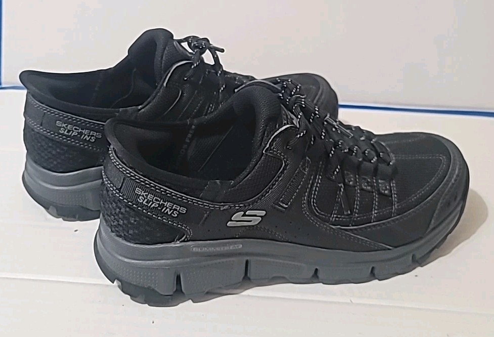 Skechers Slip Ins Summit AT Men\'s 9 Relaxed Fit Wide Trail Shoes 237622 Men main image 3