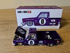 MINI GT Kaido House Chevrolet Silverado Dually Kaido V1 Purple KHMG084 
