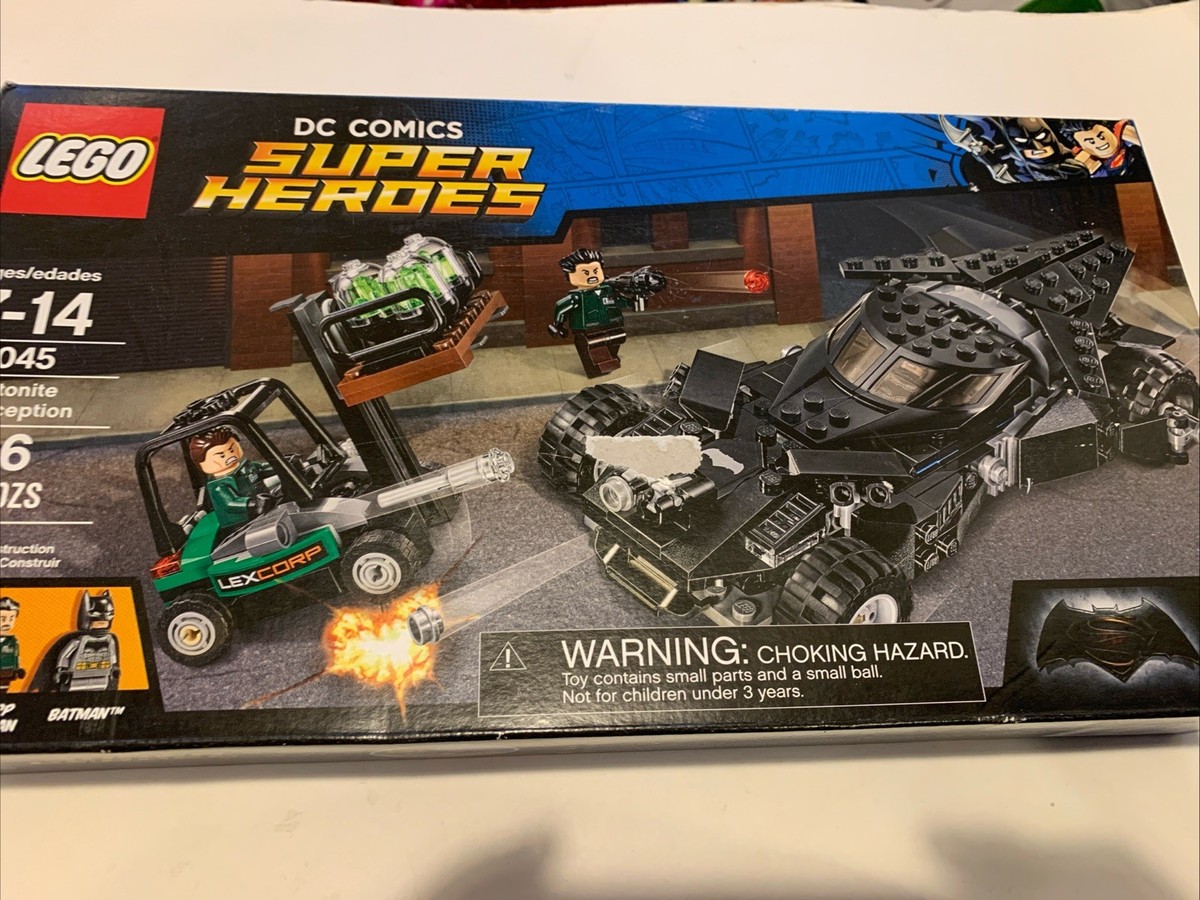 Sealed LEGO DC Comics Super Heroes: Kryptonite Interception 76045 
