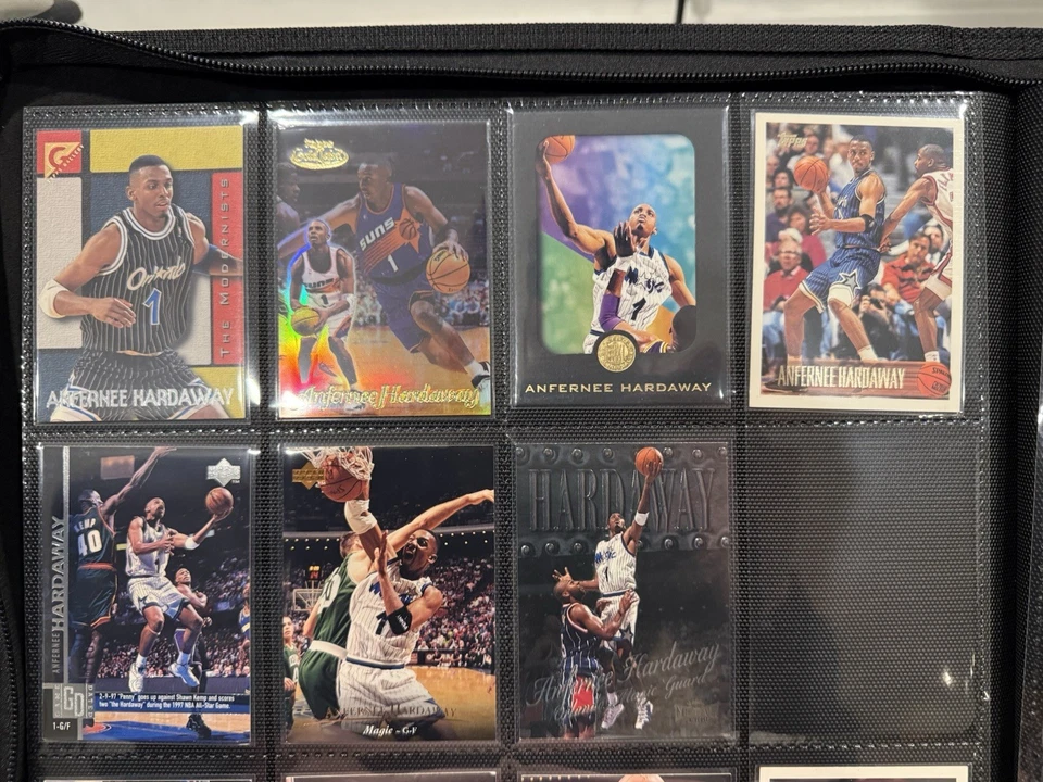 Topps Anfernee Penny Hardaway Basketball Card Lot Orlando Magic Phoenix Suns - Image 3 of 3