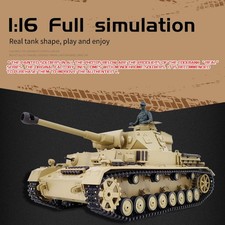 HengLong 1/16 Deutscher Panzer IV F2 RC Tank 3859 RTR BB IR Kampfsystem