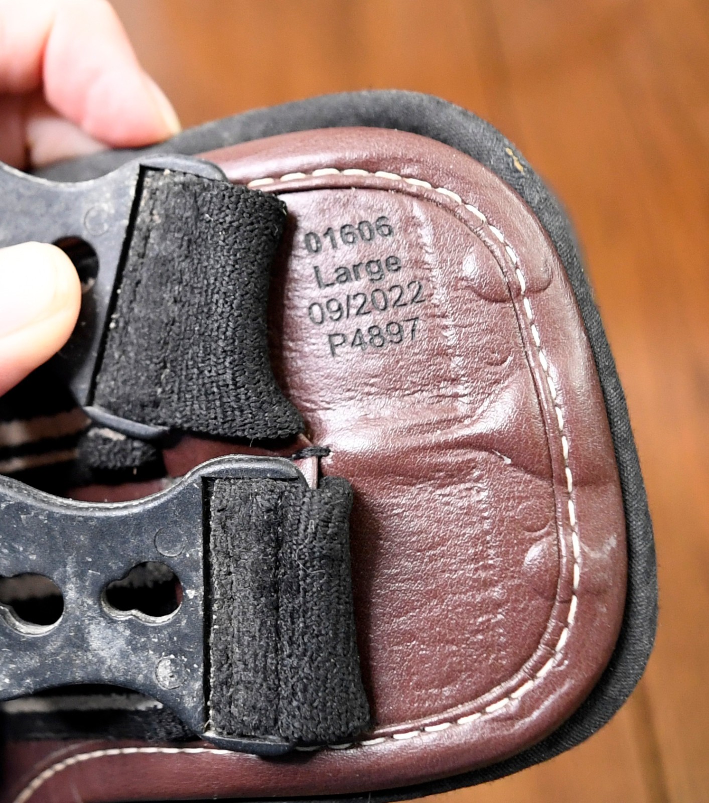 Equifit, D-Teq set of 4 boots, brown, Large/XL, $616