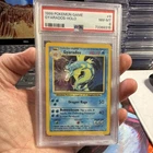 Gyarados Pokémon Base Set 006/102 Holo Rare PSA 8 1999 Vintage TCG Card