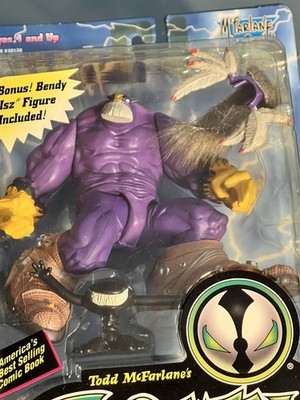 McFarlane Toys Spawn THE MAXX Figure & Bonus Black Isz 1996 SAM
