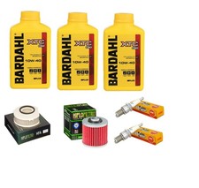 Tagliando Bardahl XTC 10W40 filtro olio aria candele Yamaha XVS 1100 Drag Star