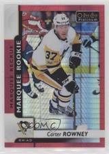 2017 O-Pee-Chee Platinum Marquee Rookies Red Prism /199 Carter Rowney #156 6wv