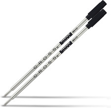 Ballpoint Pen Refills Medium Black Ink 2 Pack