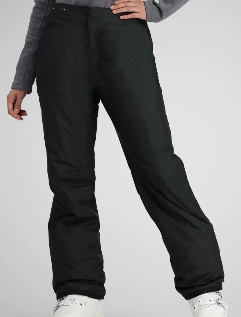 Obermeyer Women's Black Sugarbush Stretch Snow Ski Pants Sz 14 Short/Petite NWOT