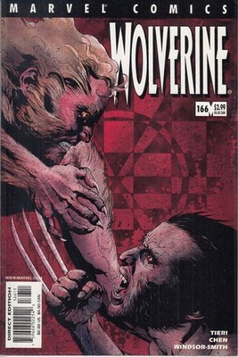 Wolverine Nr 166 Marvel Comic 2001