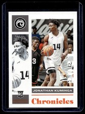 2021-22 Panini Chronicles Draft Picks Orange Jonathan Kuminga Golden State