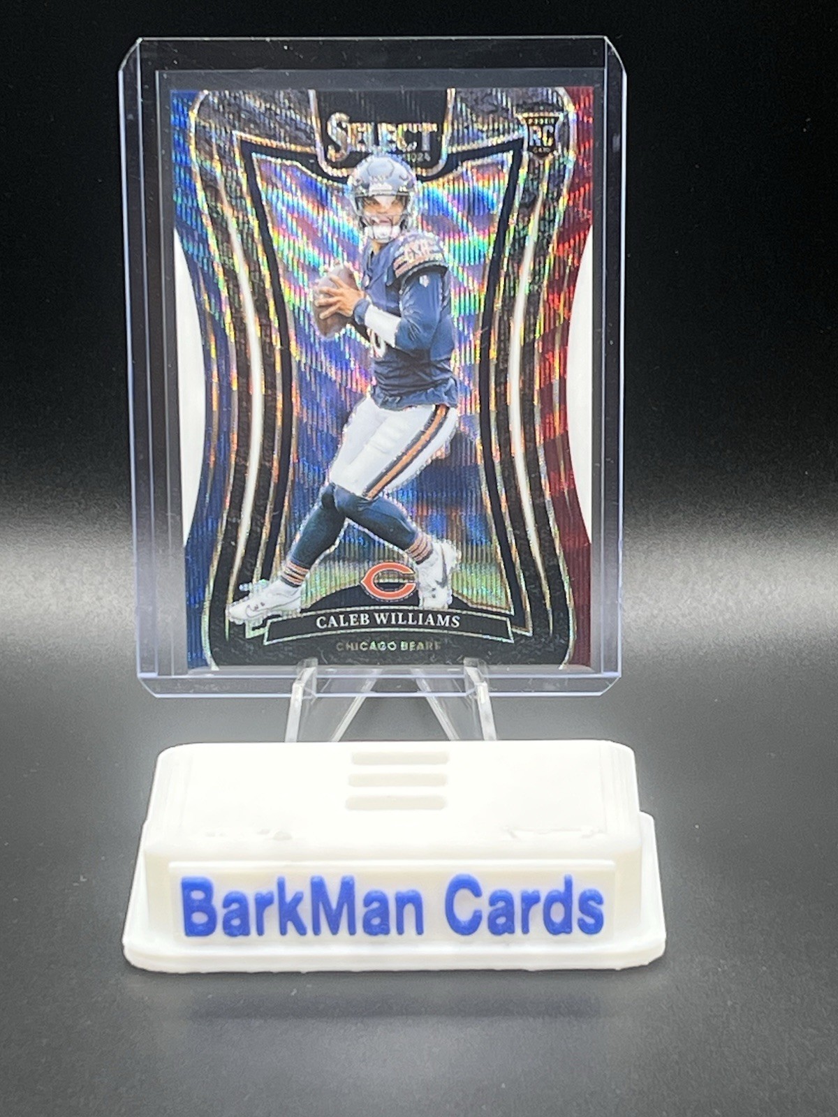 2024 Panini Select - Caleb Williams #378 Suite Level Tri-Color Prizm /149 Rookie