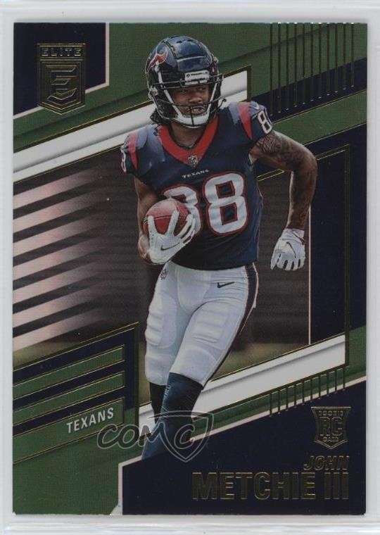 2022 Panini Donruss Elite Rookies Green John Metchie III #126 0r5k