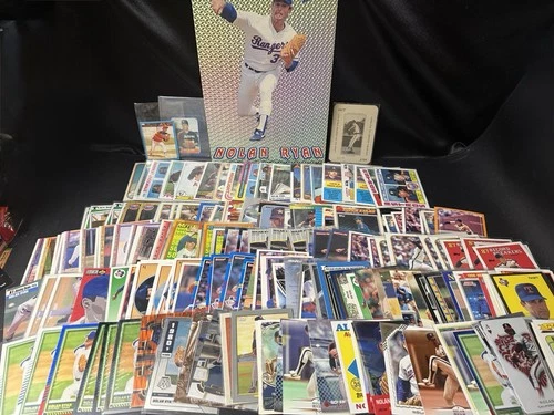 HOF Nolan Ryan Card Lot (296 Cards!) Vintage 70s–2000’s Astros Angels Rangers
