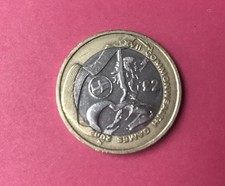 2002 Commonwealth Games England £2 Coin, Circulated