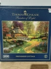THOMAS KINKADE GIBSONS, FRIENDSHIP COTTAGE, 1000 PIECE JIGSAW