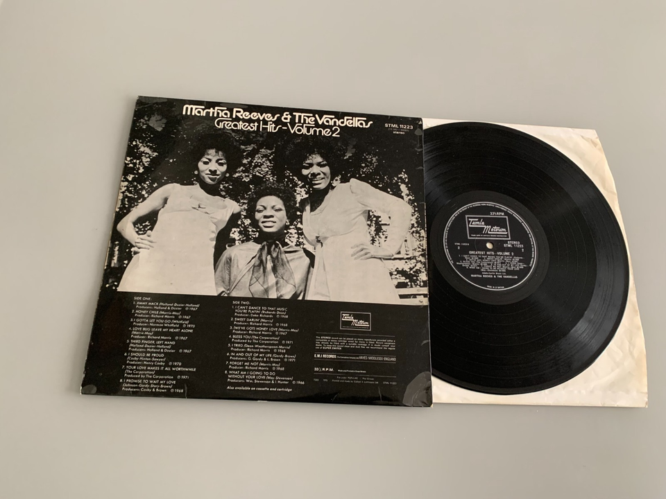 MARTHA REEVES..GREATEST HITS VOL 2.. RARE UK FIRST ISSUE ALBUM..STML ...