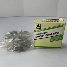 New Photoco 35MM Stainless Steel Developing Reel Darkroom Film NOS