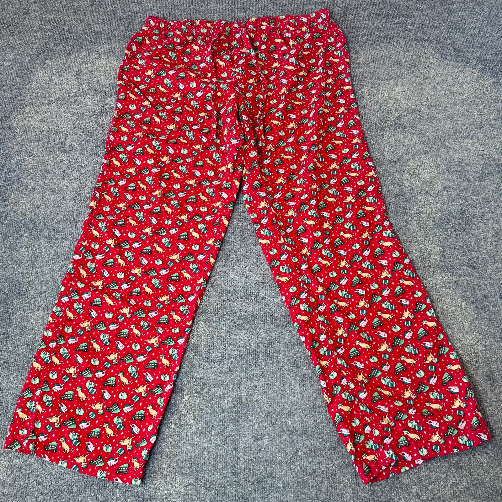 VINEYARD VINES Pajama Pants Lounge Women's Size Small Christmas Dog/Whale/Gifts