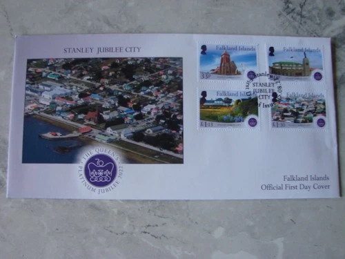 (V3175) FALKLANDS ISLANDS 2022 STANLEY JUBILEE CITY  FDC