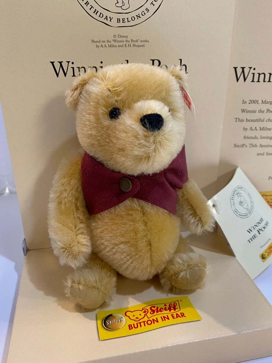 Steiff KNOPF IM OHR　シュタイフ pooh Steiff KNOPF IM OHR シュタイフ pooh Steiff KNOPF IM OHR シュタイフ