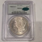 1883-O Morgan Dollar PCGS MS64 CAC Silver $1 Old PCGS Green Label