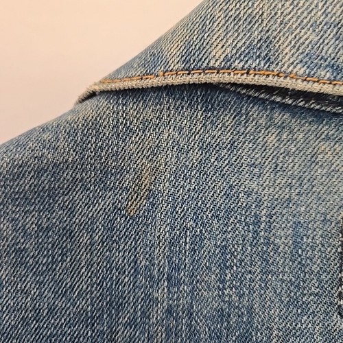 Vintage Levi's Jean Jacket Button Up distressed 70505 0217 Men's Size 32 - Picture 13 of 13