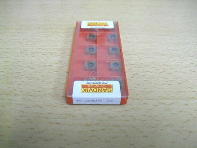 Indexable inserts SANDVIK 490R-08T308M-PM 1030 NEW 10 pcs