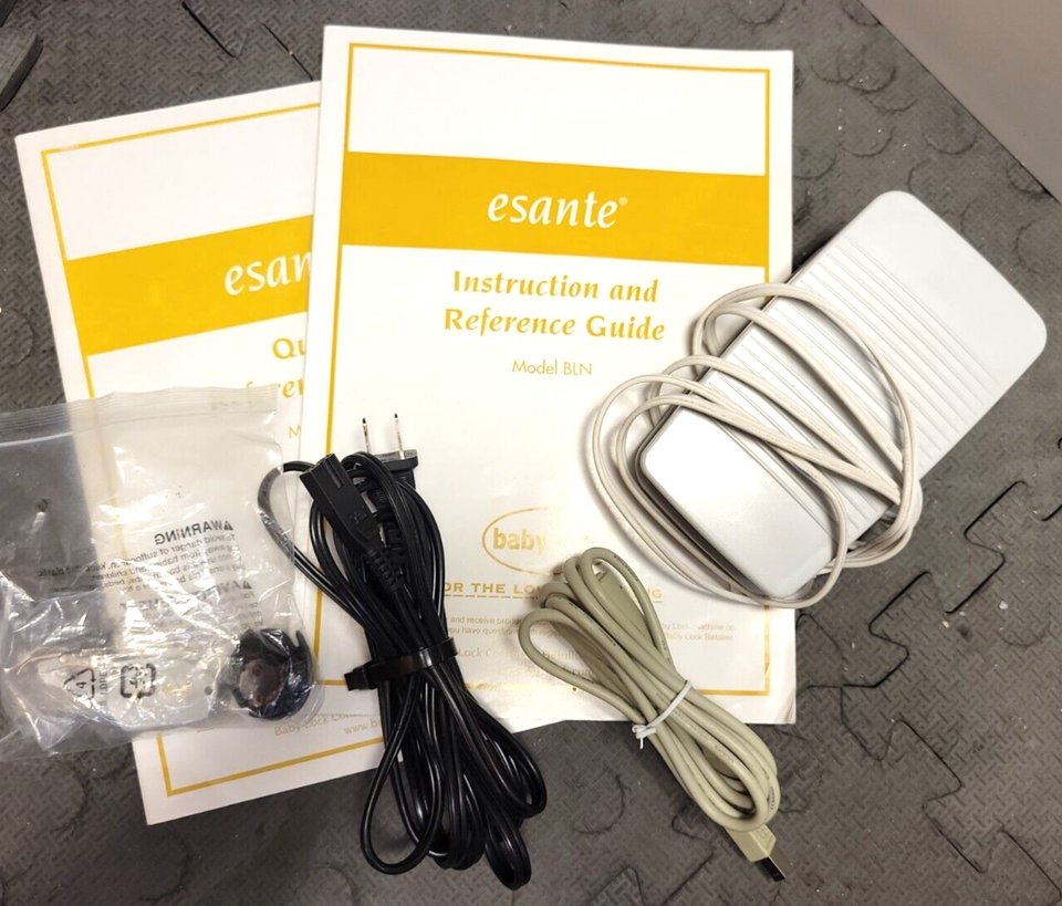 Baby Lock Esante BLN Computerized Sewing Embroidery Machine, Hoops