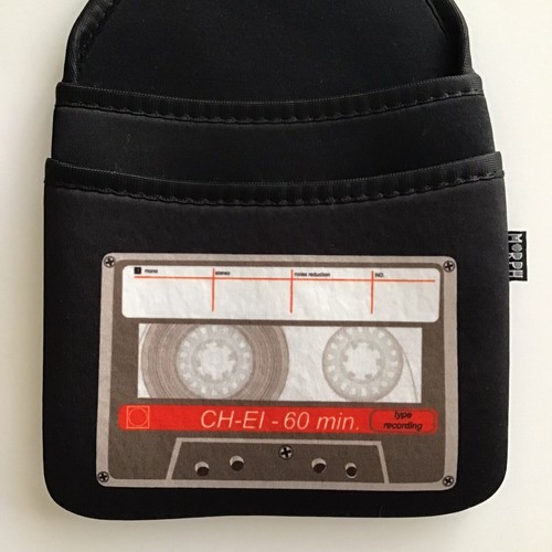 Custodia Cassetta Porta Dispositivo CD Porta Auricolari Cavo Tasche Auto Viaggio Neoprene - Foto 9 di 12
