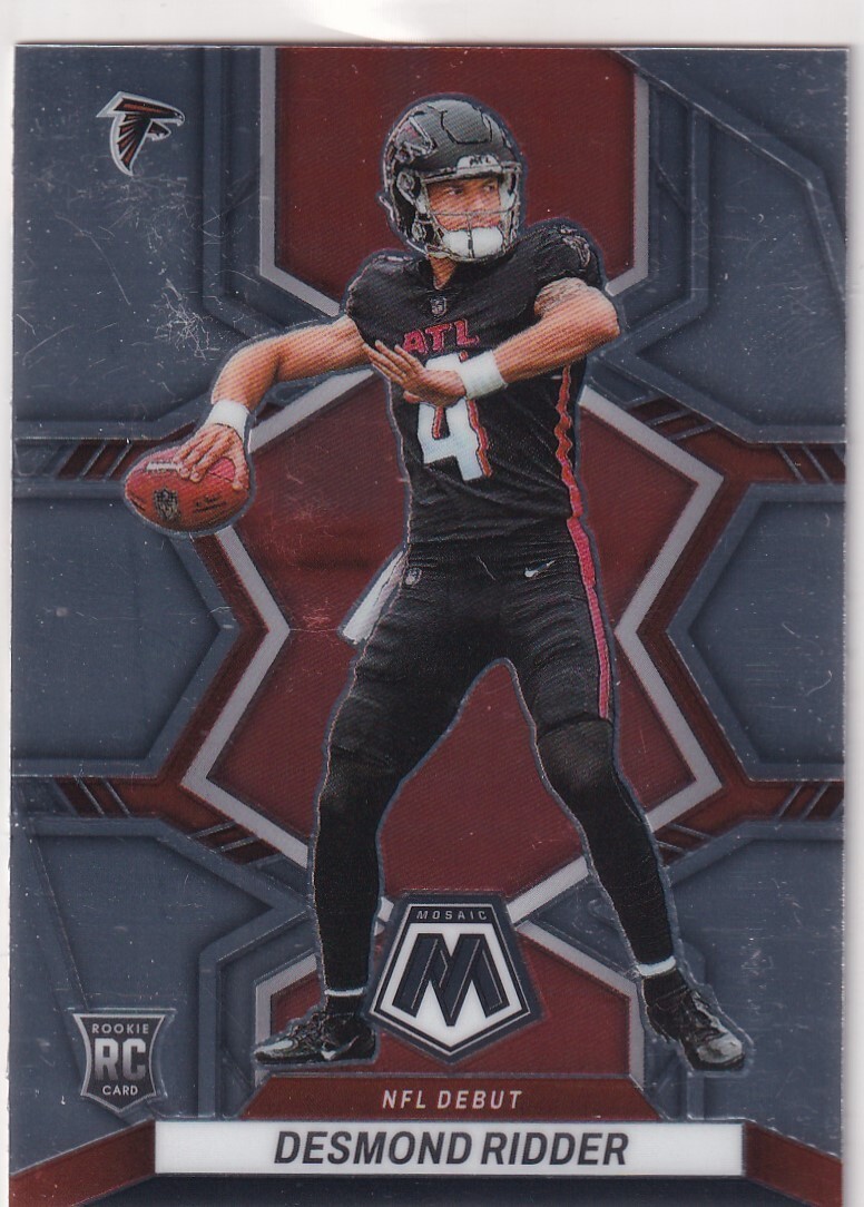 2022 MOSAIC RC DESMOND RIDDER ROOKIE ATLANTA FALCONS GE-3401 | eBay