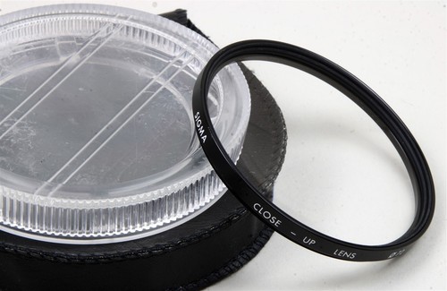 72mm Screw-In Filter SIGMA CLOSE UP LENS w/Case MADE IN JAPAN