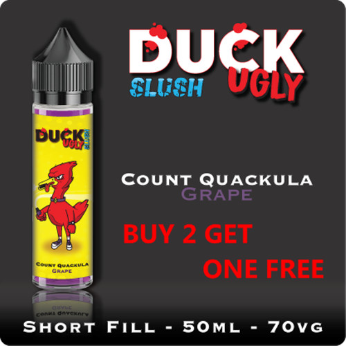 grape soda pop slush eliquid 50m/60ml short fill juice 0mg 3mg