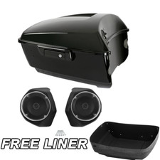 King Trunk &Speakers Fit For Harley Touring Models 2014-2025 2023