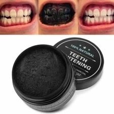5 Pcs Organic Coconut Activated Charcoal Whitener Natural Teeth Whitening Powder