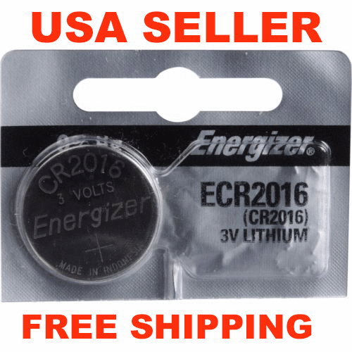 Keyless Entry Remote Energizer Battery Replacement CR2016 2Pk FREE SHIPPING