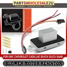 AC Blower Motor Resistor Kit for Chevrolet Silverado 1500 Yukon Tahoe GMC Buick