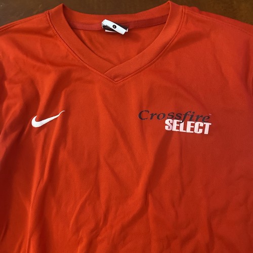 Nike Dri Fit Crossfire Select Soccer Jersey Mens Large - Picture 2 of 7