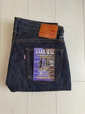 Samurai Jeans S710XX 19oz Kiwami Slim Straight Tapered Selvedge Denim Indigo